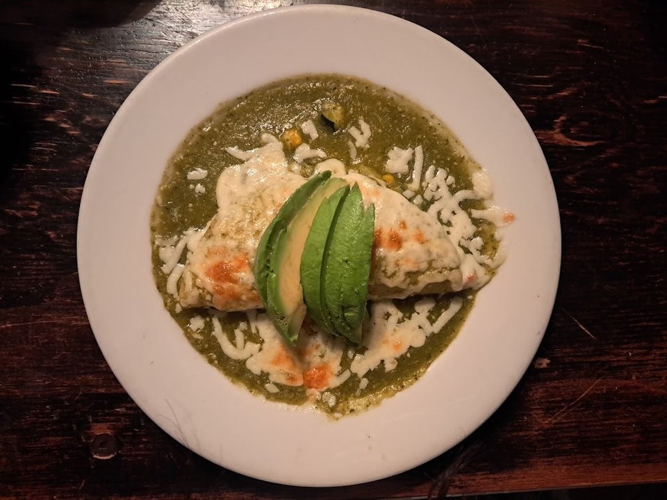Vegetarian Enchiladas Verdes